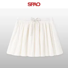 (Chính Hãng) Chân váy bí dáng ngắn nữ hãng SPAO Newtag
