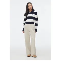(Chính Hãng) Áo polo len gấu nữ hãng SPAO newtag