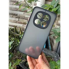 Ốp lưng Xiaomi Redmi Note 15 4G/5G, Note 15 Pro 5G nhám viền màu,chống bám vân tay ( màu Đen)