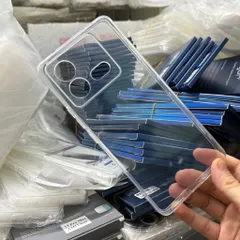 Ốp lưng Vivo iQOO Neo 8 dẻo trong suốt, bảo vệ Camera
