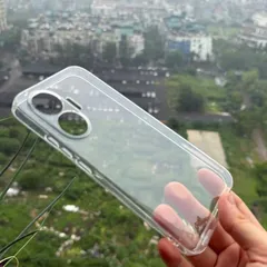 Ốp lưng dẻo cho Xiaomi Redmi  turbo 4 pro Trong Suốt khoét mắt Camera
