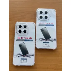 Ốp lưng Xiaomi 15T, 15T Pro 5G dẻo chống sốc 4 góc, trong Suốt Bảo Vệ Camera