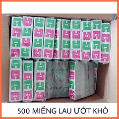 12 bộ Giấy lau màn hình điện thoại 1 ướt, 1 khô