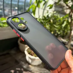 Ốp lưng Vivo S30 , S30 Pro Mini nhám viền màu,chống bám vân tay ( màu Đen)