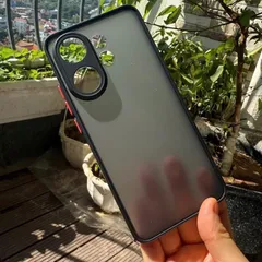 Ốp lưng Vivo S30 , S30 Pro Mini nhám viền màu,chống bám vân tay ( màu Đen)