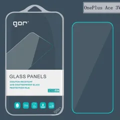 Bộ 2 Kính cường lực GOR cho One plus ACE 3V trong suốt, phủ nano siêu mượt (hộp 2 miếng)