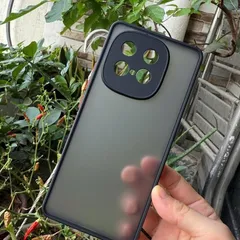 Ốp lưng Vivo iQOO Z10 Turbo, Z10 Turbo Pro lưng nhám viền màu,chống sốc 4 góc (màu đen)
