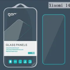 Kính cường lực GOR Xiaomi 14 trong suốt , siêu mượt Chính Hãng GOR ( hộp 2 miếng)