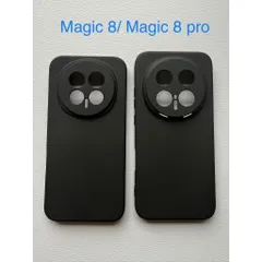 Ốp lưng dẻo Honor Magic 8, Magic 8 pro ( màu đen ) khoét mắt bảo vệ camera