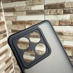 Ốp lưng nhám Xiaomi 14T / 14 pro dẻo, lưng cứng (đen)