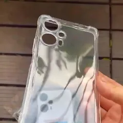 Ốp lưng silicon Xiaomi Redmi Note 12 Turbo trong suốt chống sốc 4 góc