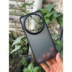 Ốp lưng Vivo X300 Ultra nhám viền màu,chống bám vân tay ( màu Đen)
