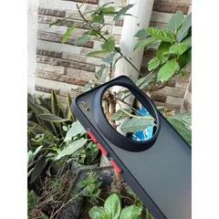 Ốp lưng Vivo X300 Ultra nhám viền màu,chống bám vân tay ( màu Đen)