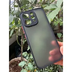 Ốp lưng Vivo S50 , S50 Pro Mini nhám viền màu,chống bám vân tay ( màu Đen)