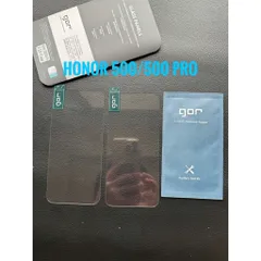 Bộ 2 kính cường lực GOR , honor 500, honor 500 Pro trong suốt, siêu mượt