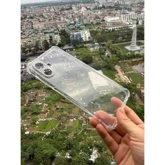 Ốp lưng Samsung Galaxy A07 dẻo chống sốc 4 góc, trong Suốt Bảo Vệ Camera