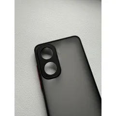 Ốp lưng Vivo iQOO Neo 11 nhám viền màu,chống bám vân tay ( màu Đen)
