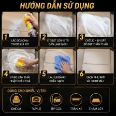 Chai vệ sinh đa năng vệ sinh nội thất ô tô Dạng Bọt Camel + Đầu bàn chải 650ML ( Mẫu mới 2026) 