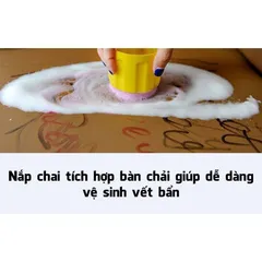 Chai vệ sinh đa năng vệ sinh nội thất ô tô Dạng Bọt Camel + Đầu bàn chải 650ML ( Mẫu mới 2026) 