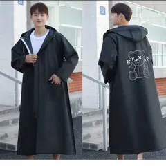 Áo mưa dáng dài bằng EVA chống hôi chống mưa toàn thân thời trang cho người lớn