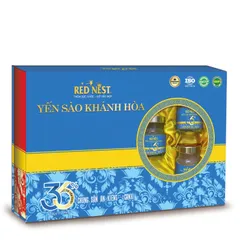 Yến sào khánh hòa chưng sẵn ăn kiêng canxi 36% REDNEST