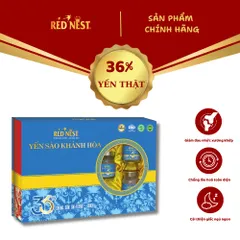 Yến sào khánh hòa chưng sẵn ăn kiêng canxi 36% REDNEST