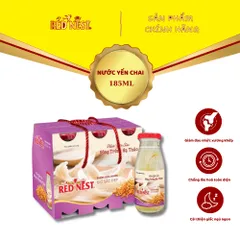 Nước yến sào chai 185ml đông trùng hạ thảo xách 6 REDNEST 856772