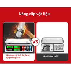Cân điện tử tính tiền tích điện 30kg-chống nước hiệu quả 856801
