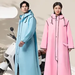Áo mưa dáng dài bằng EVA chống hôi chống mưa toàn thân thời trang cho người lớn 856806