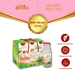 Nước yến sào chai 185ml hạt chia  xách 6 REDNEST 856812