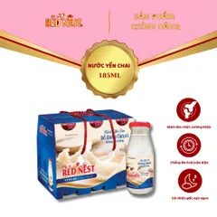 Nước yến sào chai 185ml canxi đường ăn kiêng xách 6 REDNEST 856818