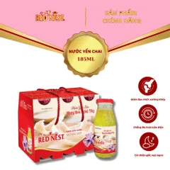 Nước yến sào chai 185ml saffron nhụy hoa nghệ tây xách 6 REDNEST 856827