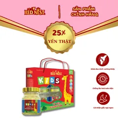 Yến sào khánh hòa chưng sẵn kids 25% xách 6 REDNEST 856838