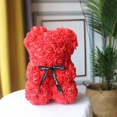 Hoa hồng xốp mini làm đồ handmade, trang trí bó hoa