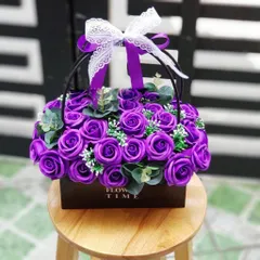 Hoa hồng sáp 4 lớp