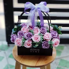 Hoa hồng sáp 4 lớp