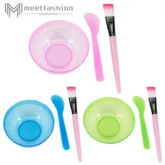 BỘ DỤNG CỤ TRỘN MẶT NẠ BẰNG NHỰA