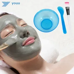 BỘ DỤNG CỤ TRỘN MẶT NẠ BẰNG NHỰA