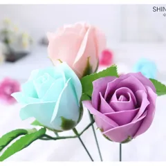 Hoa hồng sáp cực thơm 3 lớp