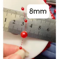 Dây chuỗi hạt ngọc 3mm-8mm nhiều màu