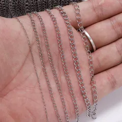 Dây xích dạng chuỗi làm dây chuyền handmade