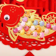 Liễn đỏ trang trí tết
