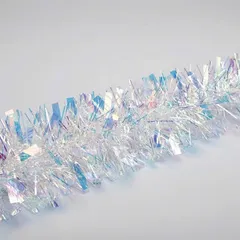 Dây trang trí giáng sinh trắng dạ quang Hologram