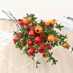 Cành lựu trang trí tết
