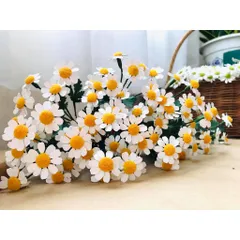 Hoa Cúc Tana bằng giấy trang trí bó hoa