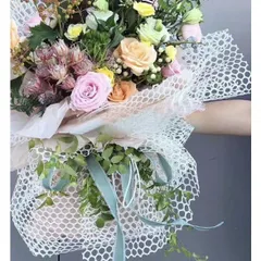 Lưới lỗ tròn gói hoa