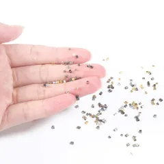 Hạt định vị dạng ống làm vòng trang sức