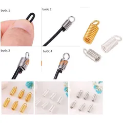 Chốt đầu dây lò xo làm trang sức