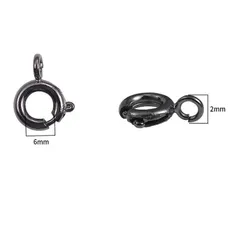 Móc khóa tròn làm trang sức DIY