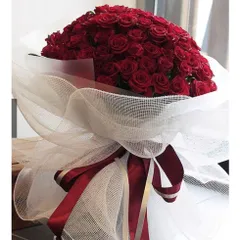 Lưới thô ngắn gói hoa trang trí